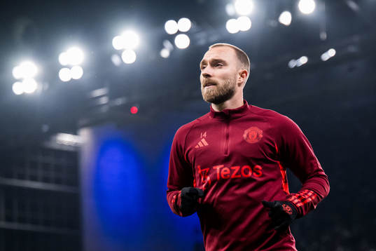 Christian Eriksen of Manchester United