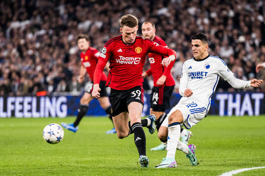 Scott McTominay of Manchester United and Mohamed