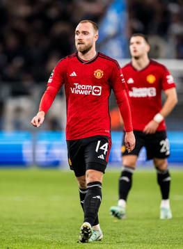 Christian Eriksen of Manchester United