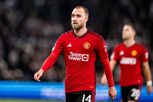 Christian Eriksen of Manchester United