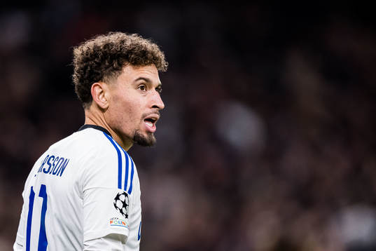 Jordan Larsson of FC Copenhagen