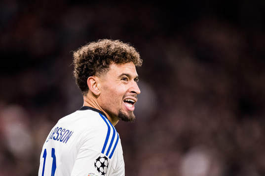 Jordan Larsson of FC Copenhagen