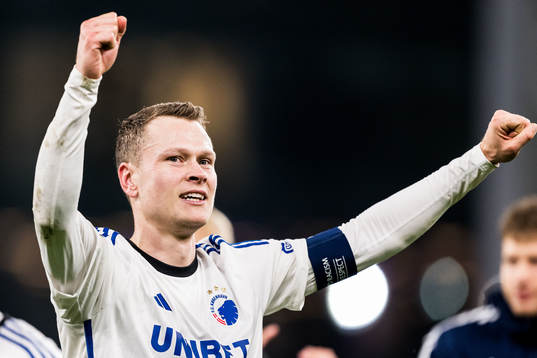Viktor Claesson of FC Copenhagen celebrates