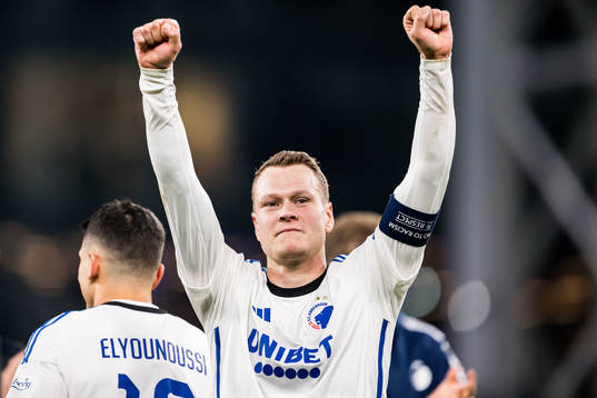 Viktor Claesson of FC Copenhagen celebrates