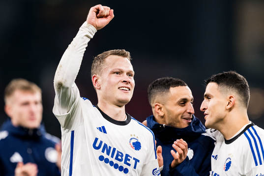 Viktor Claesson of FC Copenhagen celebrates