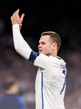 Viktor Claesson of FC Copenhagen celebrates