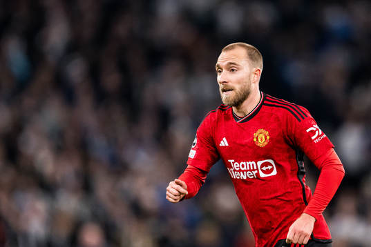 Christian Eriksen of Manchester United