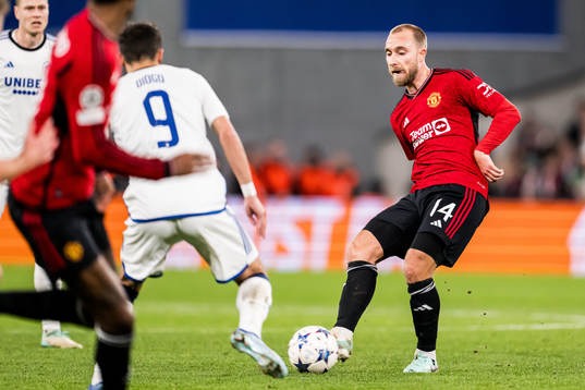 Christian Eriksen of Manchester United