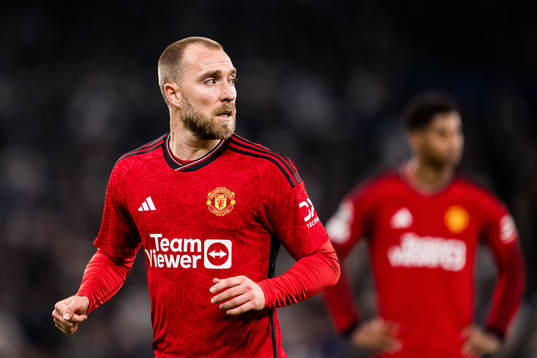 Christian Eriksen of Manchester United