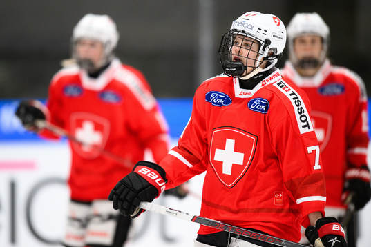 Lena Marie Lutz of Switzerland looks dejected