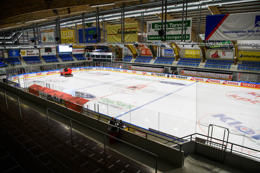 Interior view of Güttingersreuti Arena