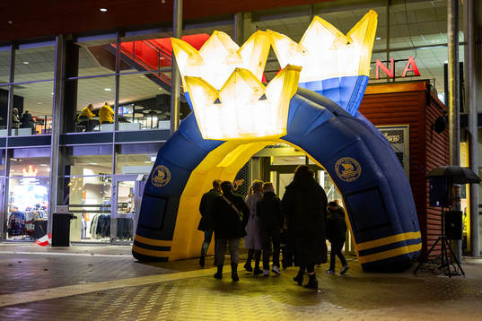 Exterior view of Vida arena prior to the Karjala Tournament