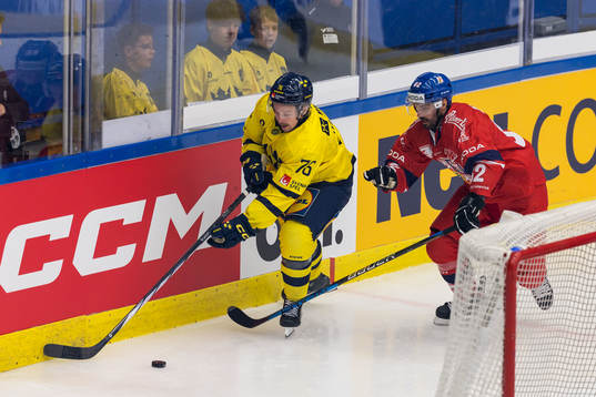 Jonathan Dahlén of Sweden and Michael Spacek of Czech
