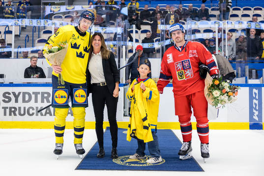 Victor Ejdsell of Sweden and Jakub Flek of Czech Republic