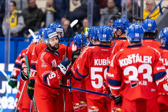 Players of Czech Republic celebrates