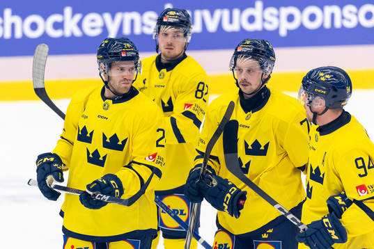 Oscar Lindberg, Jesper Frödén and Jonathan Dahlén of