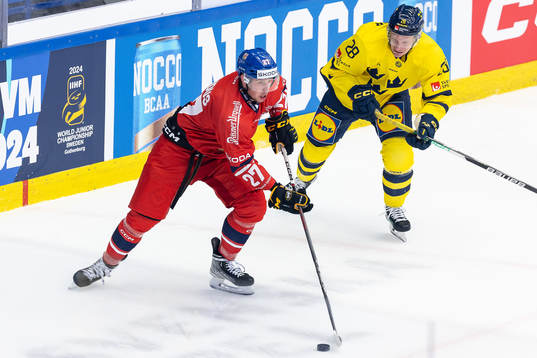Martin Jandus of Czech Republic and Anton Bengtsson of