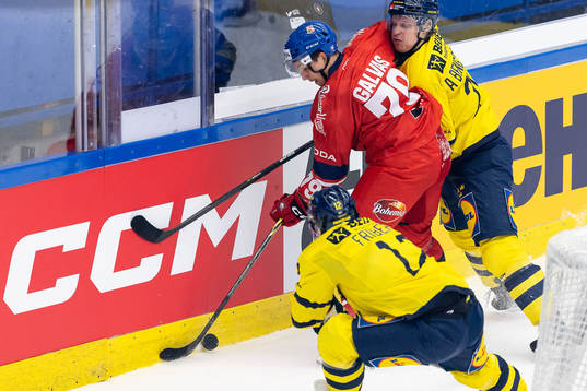 Jakub Galvas of Czech Republic and Anton Bengtsson of Sweden