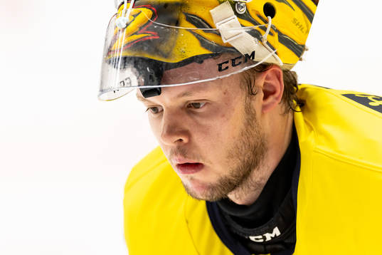 goalkeeper Linus Söderström of Sweden
