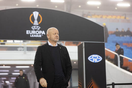 Head coach Per-Mathias Høgmo of BK Häcken ahed of the