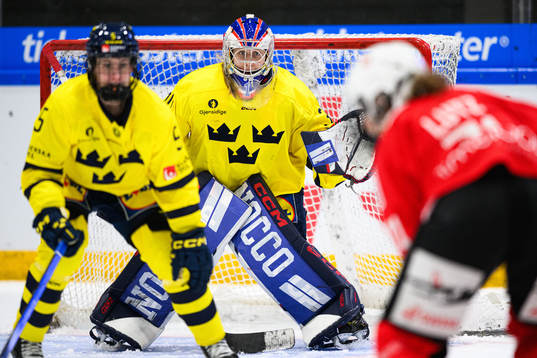 Goaltender Ebba Svensson Träff of Sweden