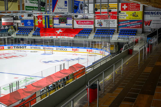 Interior view of Güttingersreuti Arena