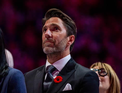 Henrik Lundqvist looks