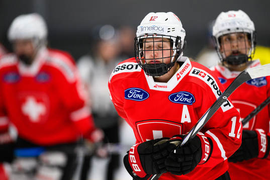 Lisa Ruedi of Switzerland looks dejected