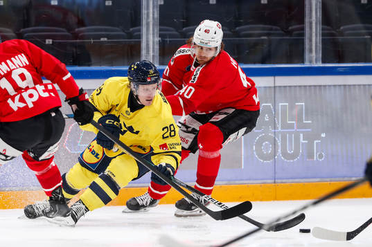 Anton Bengtsson of Sweden and Andre Heim of Switzerland