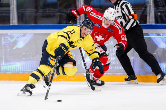 Tim Berni of Switzerland and Joakim Nygård of Sweden