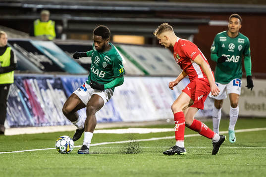 Brages Kevin Appiah Nyarko och Jönköpings Södras Sadmir