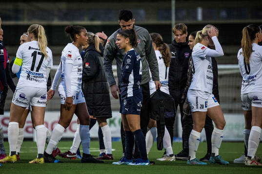 FC Rosengårds Mikaela Stojanovska deppar