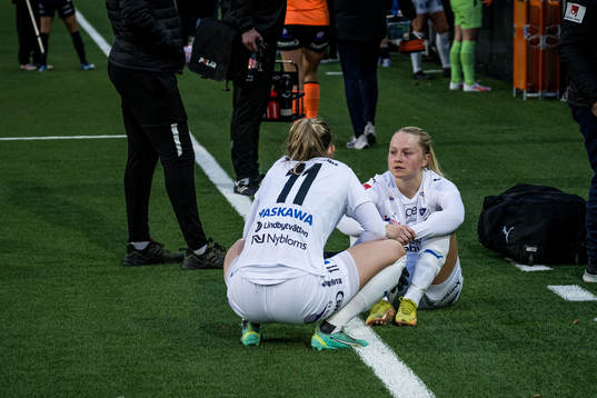 Kalmars Wilma Finnman deppar