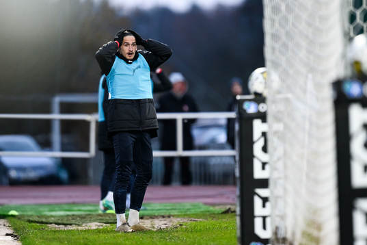 Helsingborgs Ervin Gigovic deppar