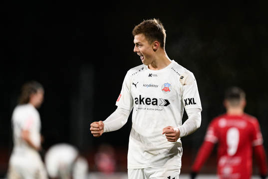 Helsingborgs Erik Ring jublar