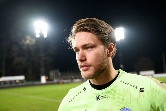 Helsingborgs målvakt Kalle Joelsson