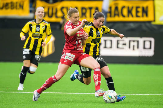 Piteås Fanny Andersson och Häckens Ruby Grant
