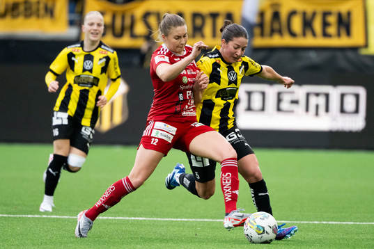 Piteås Fanny Andersson och Häckens Ruby Grant