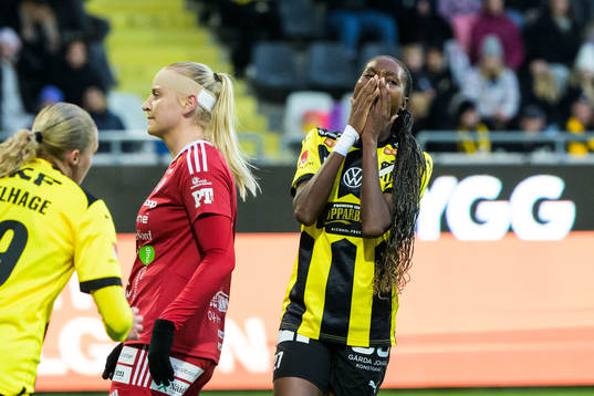 Häckens Aisha Masaka deppar