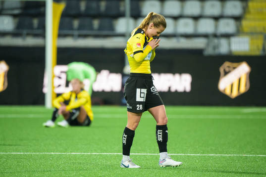 Häckens Anna Anvegård deppar