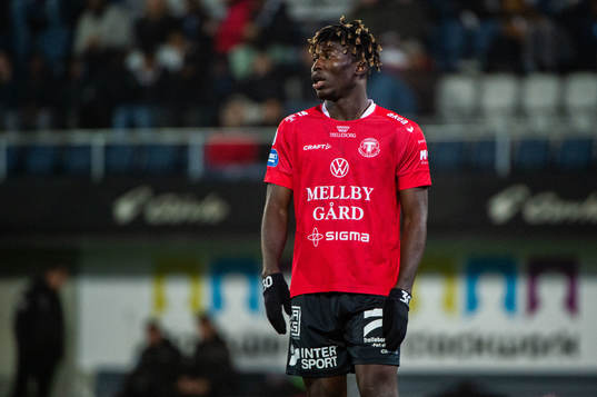 Trelleborgs Abel Ogwuche deppar