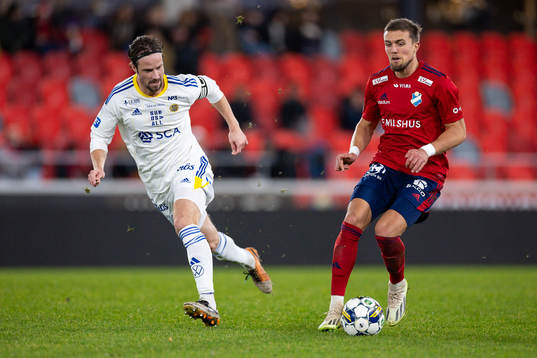 GIF Sundsvalls Linus Hallenius och Östers Ivan Kricak