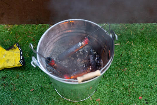 Bengaler släcks i hink