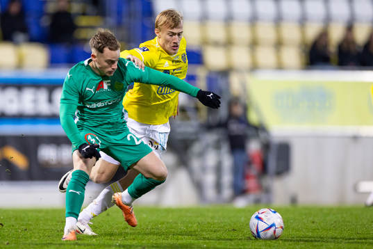 BK Olympics Alexander Robért och Falkenbergs Oskar