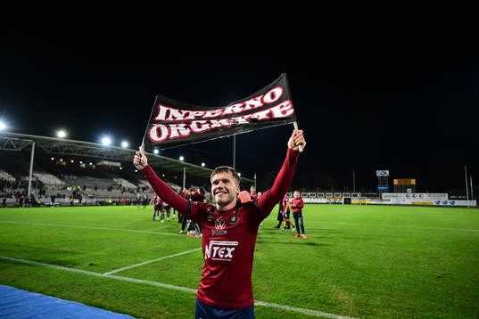 Örgrytes Hampus Dahlqvist jublar