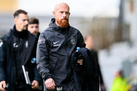 Landskronas tränare Max Mölder
