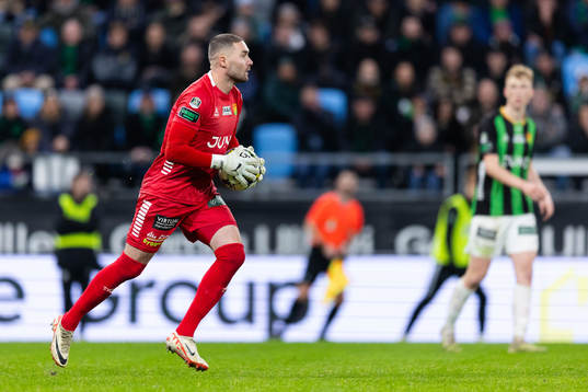 GAIS målvakt Mergim Krasniqi