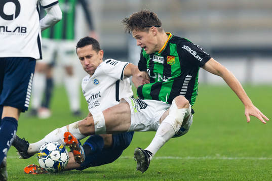 Utsiktens Predrag Randelovic och GAIS Axel Henriksson