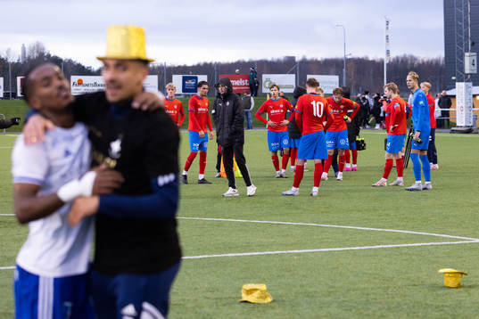 Helsingborgs spelare deppar