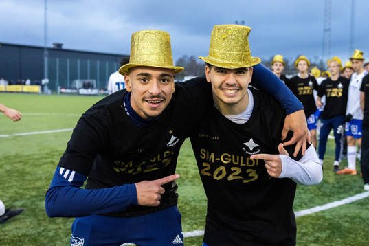 IFK Norrköpings Moutaz Neffati och Sammi Sulejmanovski